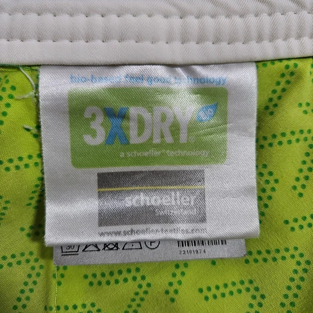 Alberto Earnie Golf 3XDRY Cooler Shorts Pickelball Regular Fit Size 48 34W White